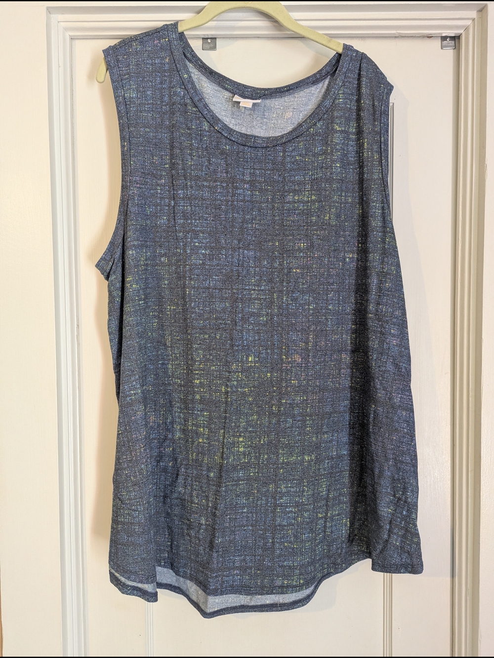 Women’s Sleeveless Knit Tank Top - Blue